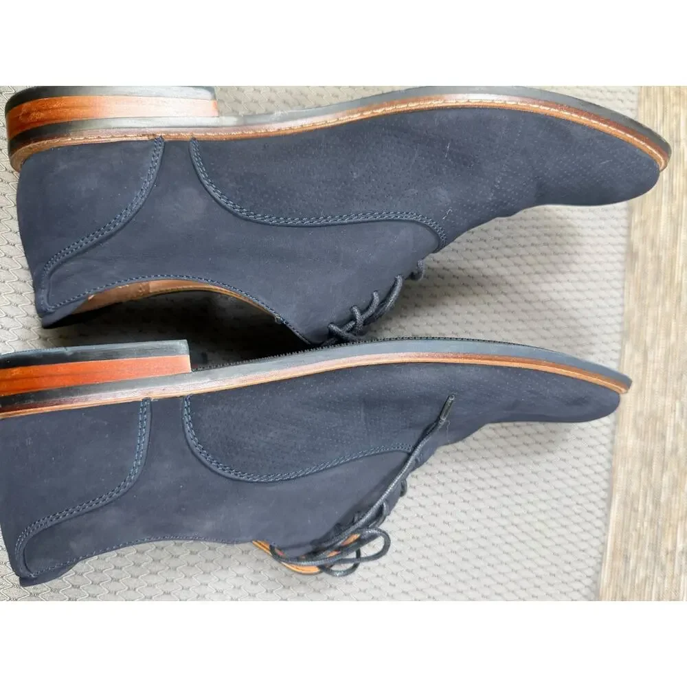 Call It Spring Men's Vegan Fresien Oxford Dress Shoes Size 10.5M Navy Blue